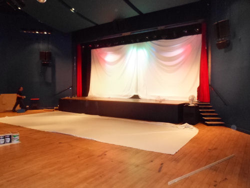 Elgiva Theatre Stage